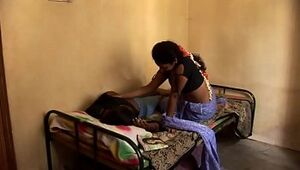 Sexy young tamil girls lesbian bed scene fondling navel pussy and nipple slip